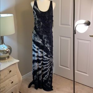 Boston Proper Tie-Dye Maxi Dress Size L